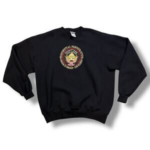 2013 Barack Obama Presidential Inauguration Sweatshirt Mens Black Delta Brand XL